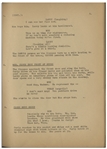 Moe Howard's 36pp. Script Dated June 1942 for The 1943 Three Stooges Film ''Spook Louder'' -- Original Writing on Cover -- Chipping to Covers & Archival Repair, Else Very Good Condition